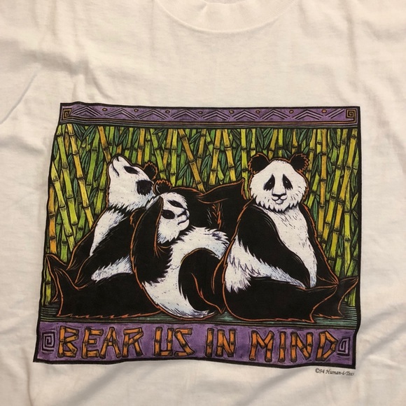 Other - VTG 1994 Human-i-tees Graphic T-Shirt Made in USA